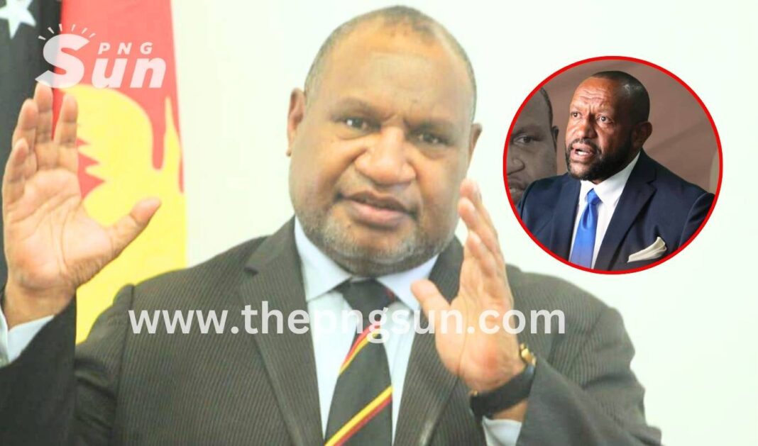 png sun post image of James Marape