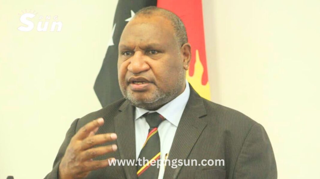 PNG Prime Minister James Marape