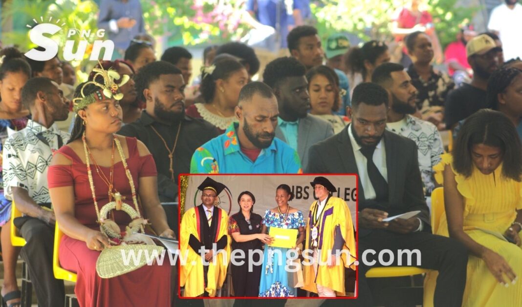 IBS TVET graduation ceremony at 11 mile yesterday.