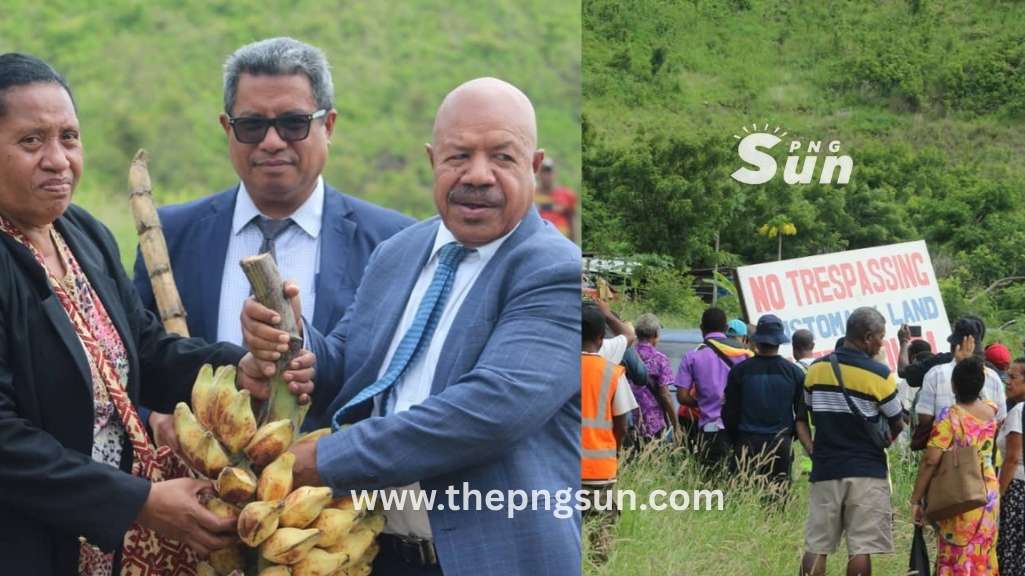 NCD Governor Powes Parkop, City Manager Ravu Frank